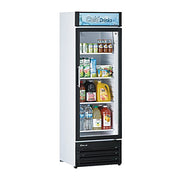 Turbo Air TGM-14RV-N6 24" Glass Door Merchandiser Refrigerator – One Section, Swing Door, LED Interior Lighting, 115v - Donut-Equipment.com