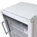 Turbo Air TGM-5SDB-N6 25" Black Super Deluxe Countertop Refrigerator w/ Glass Swing Door – Front Access, LED Lighting, 115v - Donut-Equipment.com