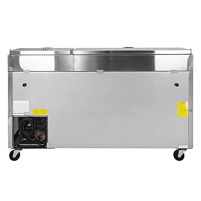 Turbo Air TPR-67SD-D4-N 67" 4 Drawer Pizza Prep Table - Donut-Equipment.com