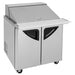 Turbo Air TST-36SD-15-N6 36" 2 Door Mega Top Refrigerated Sandwich Prep Table - Donut-Equipment.com