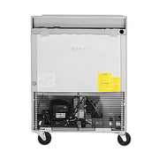 Turbo Air TWR-48SD-D2-N 48 1/4" Super Deluxe Worktop Refrigerator w/ (2) Sections, 2 Drawers & 1 Solid Door - Donut-Equipment.com