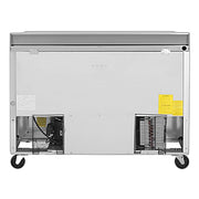 Turbo Air TWR-48SD-D4-N 48 1/4" Super Deluxe Worktop Refrigerator w/ (2) Sections, 4 Drawers - Donut-Equipment.com