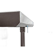 BK Resources 60" x 24" 18 Gauge Stainless Steel Work Table with Galvanized Undershelf – Prep Table - Donut-Equipment.com