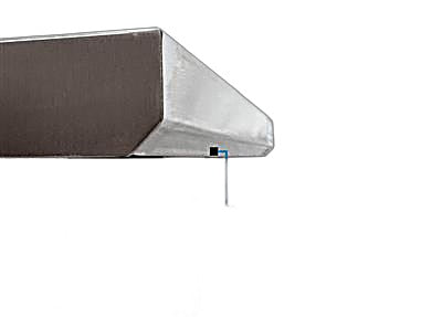 BK Resources 72" x 24" 18 Gauge Stainless Steel Work Table with Open Base & 1.5" Riser – Prep Table - Donut-Equipment.com