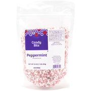 Peppermint Flavored Crunch Candy Bits 16 oz - Bakery Wholesalers