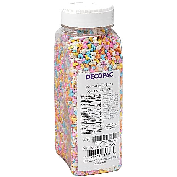 Easter Quins Sprinkles 17 oz Bakery Wholesalers