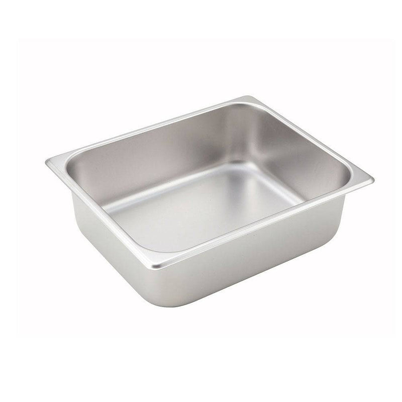 WINCO Half-Sized Steam Pan, Stainless Bakery Wholesalers