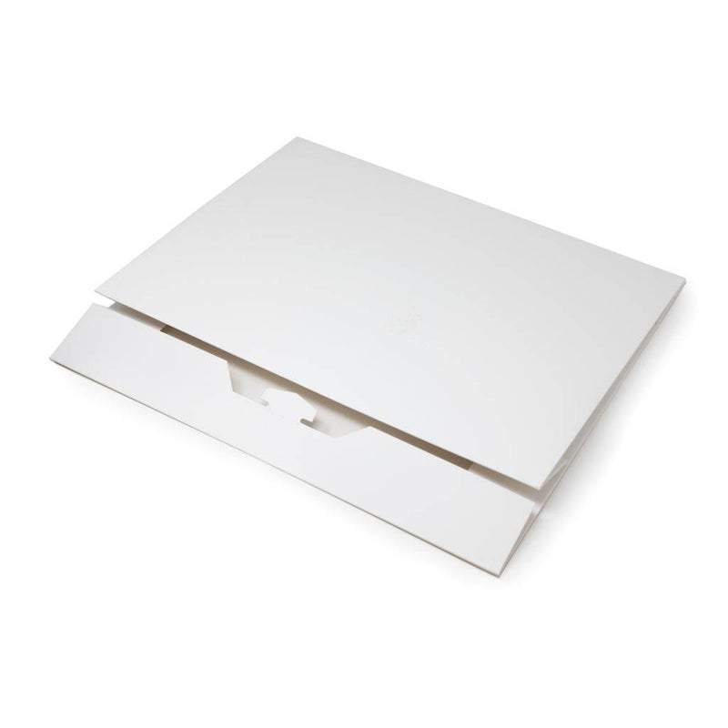1 Dozen White Donut Box 125ct 14 3/8" x 10 7/8" x 2 1/4" Bakery Wholesalers