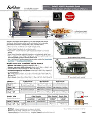 Belshaw Donut Robot® Mark V (Electric) GP for Mini Donuts Only Bakery Wholesalers