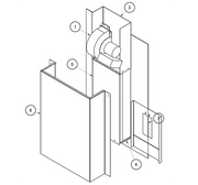 Draft Inducer Kit For Gas or Propane Fryers 718L ,724, 734 Used Above 3000ft Altitude Bakery Wholesalers