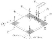 616B Submerge Screen for the 616B Fryer Bakery Wholesalers
