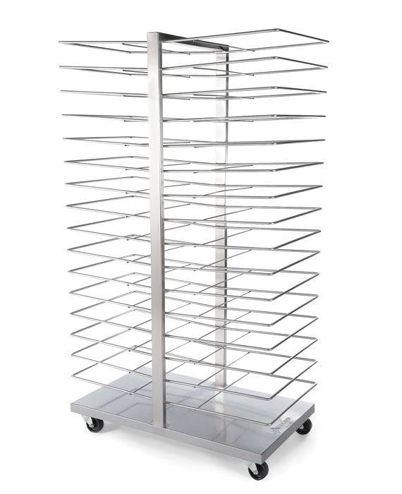 Avalon ACR32-S Stainless Steel Cooling Racks Double Sided 32 Slides Bakery Wholesalers