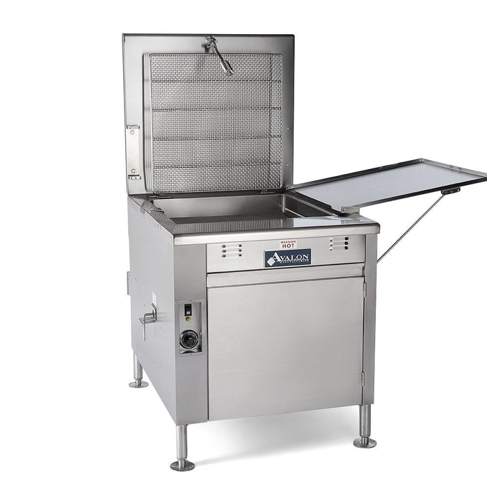 Avalon 24" x 24" Donut Fryer, Natural Gas, Electronic Ignition, Right Side Drain Board
