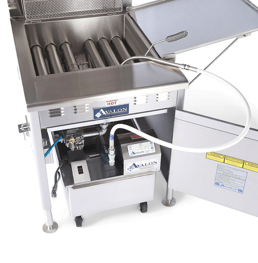 Avalon Propane Gas Fryer  24" x 24", Electronic Ignition, Right Side Drain Board (ADF24-G-P-BA) Bakery Wholesalers