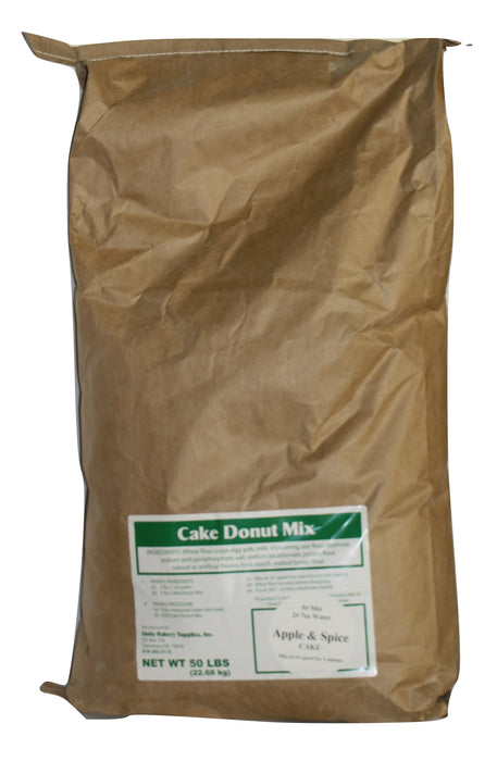 Apple & Spice Cake Donut Mix for (40 Bags or More Bulk Orders)