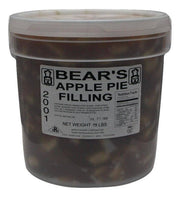 Bear Stewart Sliced Apple Pie Filling- 18 pound pail Bakery Wholesalers