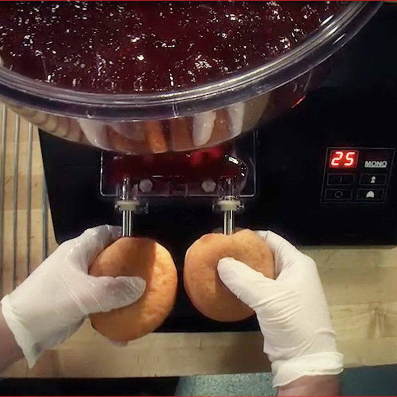 Belshaw Jelly Filler - AutoFiller Donut Injector with one 6 quart hopper and nozzles Bakery Wholesalers