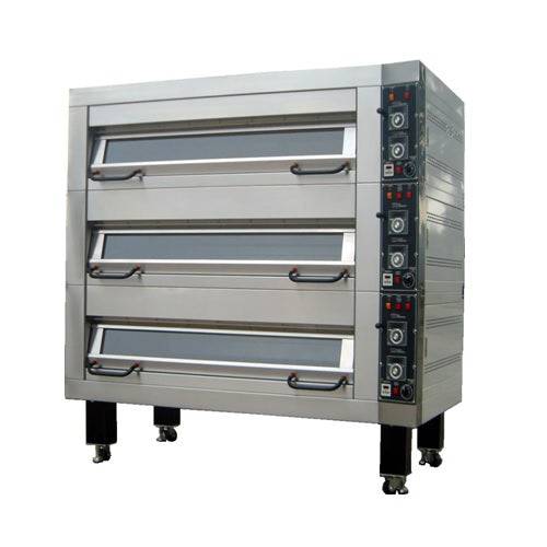 Bakemax Electric Artisan Stone Deck Ovens 1 Pan Wide, 1 to 4 decks Bakery Wholesalers