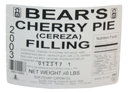 Whole Cherry Pie Filling- 40 Pound Pail Bakery Wholesalers