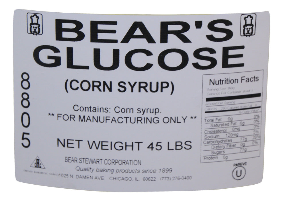 Bear Stewart- Glucose Syrup/ Corn Syrup.
