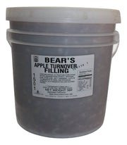 Bear Stewart Premium Apple Turnover Filling- 18 pound pail Bakery Wholesalers
