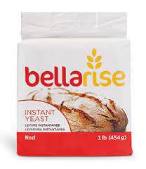 Instant Rise Dry Yeast- Bella Rise Yeast- Single 1 pound pack Bakery Wholesalers