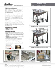 Belshaw HG18C Glazer with Drain Tray/and One Glazing Screen Bakery Wholesalers