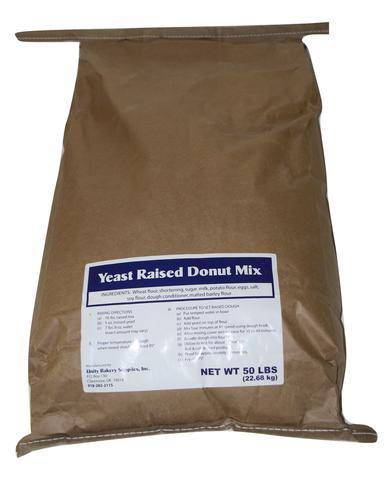 Blue label Raised donut mix free sample-5 pounds free, just pay for shipping & handling Bakery Wholesalers