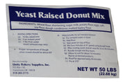 Blue Label Yeast Raised (Table Cut) Donut Mix 50# Bakery Wholesalers