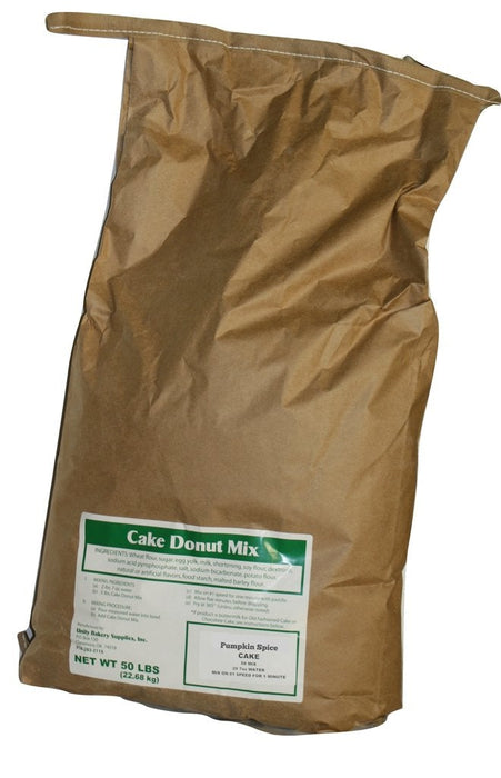 Pumpkin Spice Cake Donut Mix Sample - 5 pounds free but you pay 19.35 for shipping and handling.