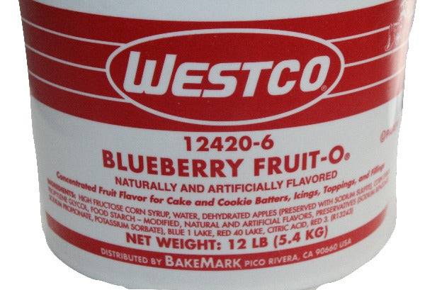 Westco Blueberry Fruit-o Icing Fruit 12 # Bakery Wholesalers