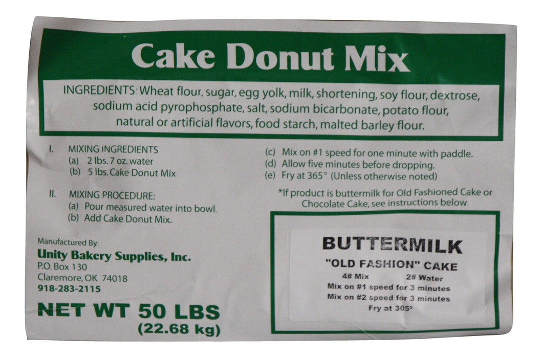 Buttermilk "Old Fashioned" Style Cake Donut Mix