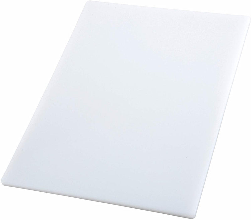 12 x 18 Cutting Board White- Winco Bakery Wholesalers