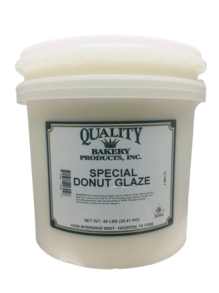 Quality "Ready To Use" Special Donut Glaze 45 Pounds Pail Bakery Wholesalers