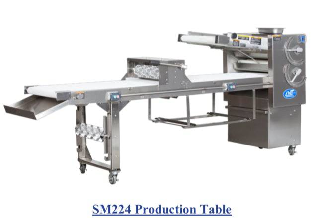 LVO SM224-6 Donut Production Table Sheeter Right To Left Production Bakery Wholesalers