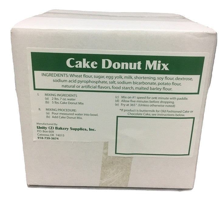 Buttermilk Cake Donut Mix-35# Peso bruto para pedidos de servicio de paquetería