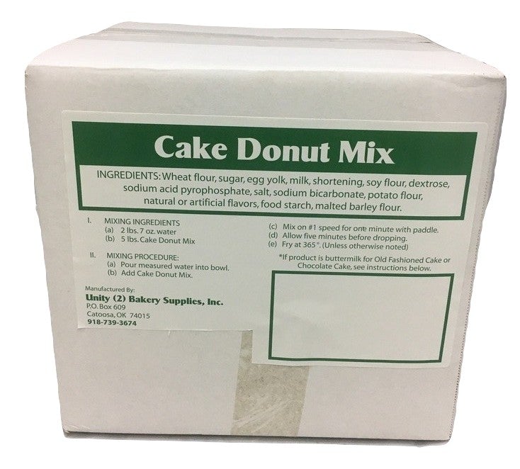 Chocolate Cake Donut Mix-35# Gross Weight for Parcel Service Orders.