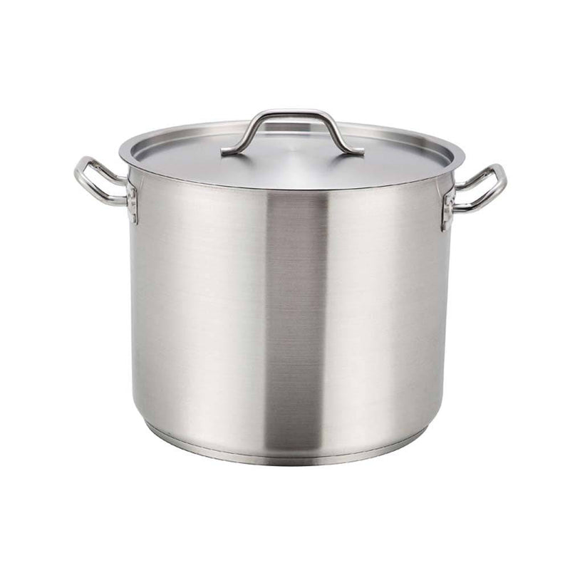 Induction 40 quart Stock Pot Stainless Steel Bakery Wholesalers