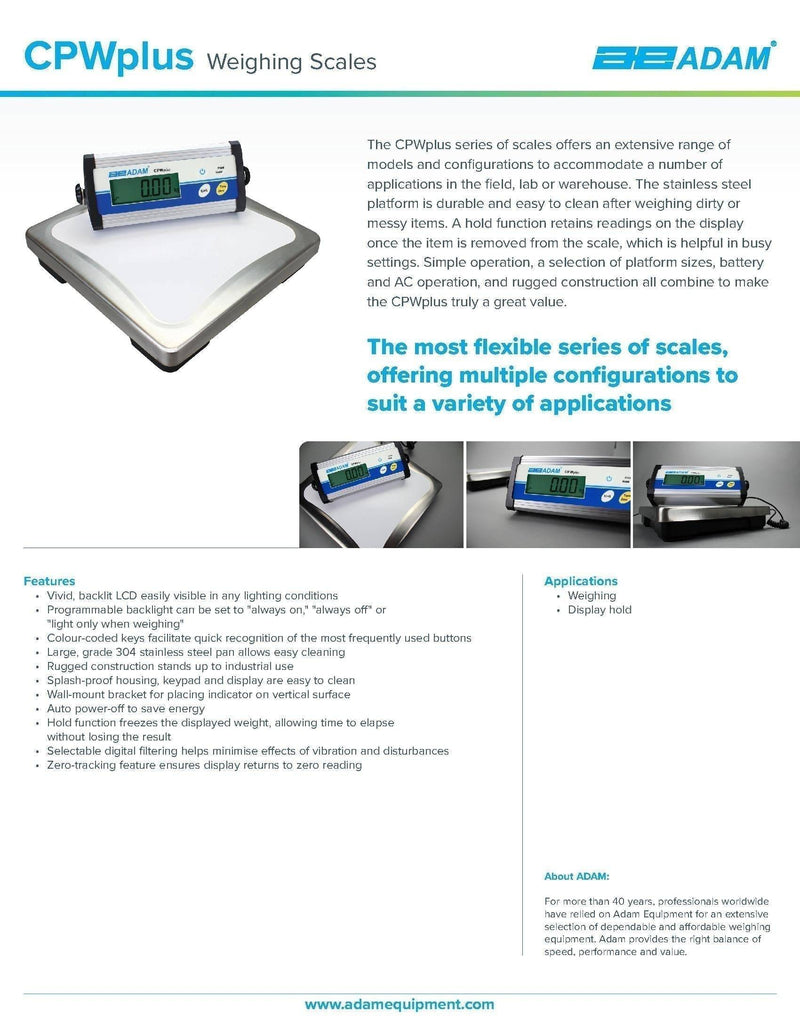 CPWplus 15P Bench Scale Bakery Wholesalers
