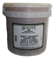 Quality Spicy Cubed Apple Turnover, Donut, Cake & Pastry Filling-20 pound Bakery Wholesalers