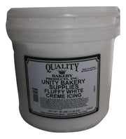 Quality Unity Fluffy White Crèm'e Icing / Filling Ready To Use Cake, Cupcake Icing or fluff filling for Donuts Bakery Wholesalers