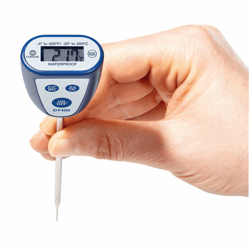 Comark Thin Tip Digital Pocket Test Thermometer Bakery Wholesalers
