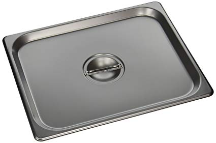 1/2 Size Steam Pan Lid, Stainless