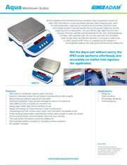 Aqua Washdown Scales ABW-4 Bakery Wholesalers