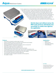 Aqua Washdown Scales ABW-32 Bakery Wholesalers