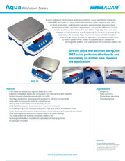 Aqua Washdown Scales ABW-8 Bakery Wholesalers