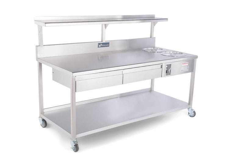 Avalon Donut Finishing / Sugaring Table AFT-96-4-2 Bakery Wholesalers