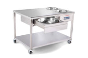 Avalon Donut Finishing / Sugaring Table AFT-48-2-1 Bakery Wholesalers