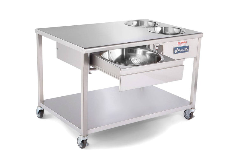 Avalon Donut Finishing / Sugaring Table AFT-48-2-1 Bakery Wholesalers