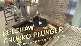 Belshaw Type B/ F Churro Plunger Bakery Wholesalers